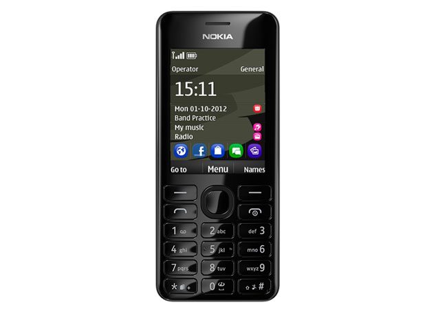 Nokia 206 este un telefon modern cu functii de baza