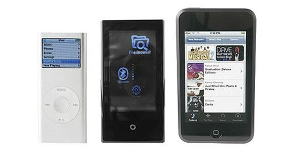 Samsung-ul YP-P2 este mai compact decat iPod-ul Touch