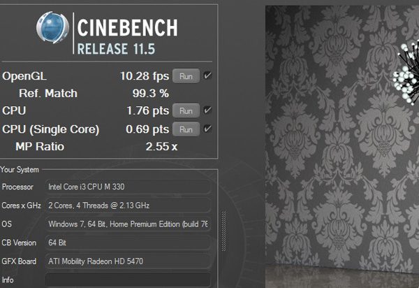 cinebech Cinebench 11.5