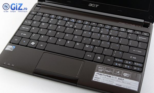 acer-d257-4 Tastatura si trackpad