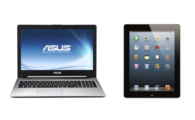 Tabletele si laptopurile sunt folosite in mod diferit