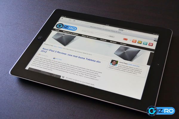 GiZ.ro pe noul iPad 3