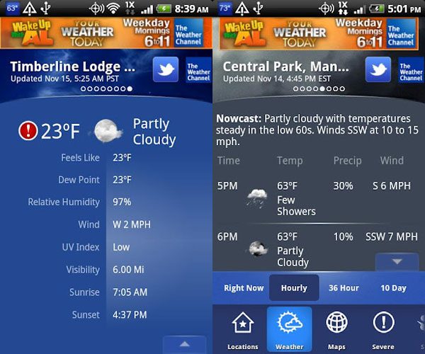 On the verge Aspire details Cele mai bune aplicaţii meteo pentru smartphone - află cum va fi vremea