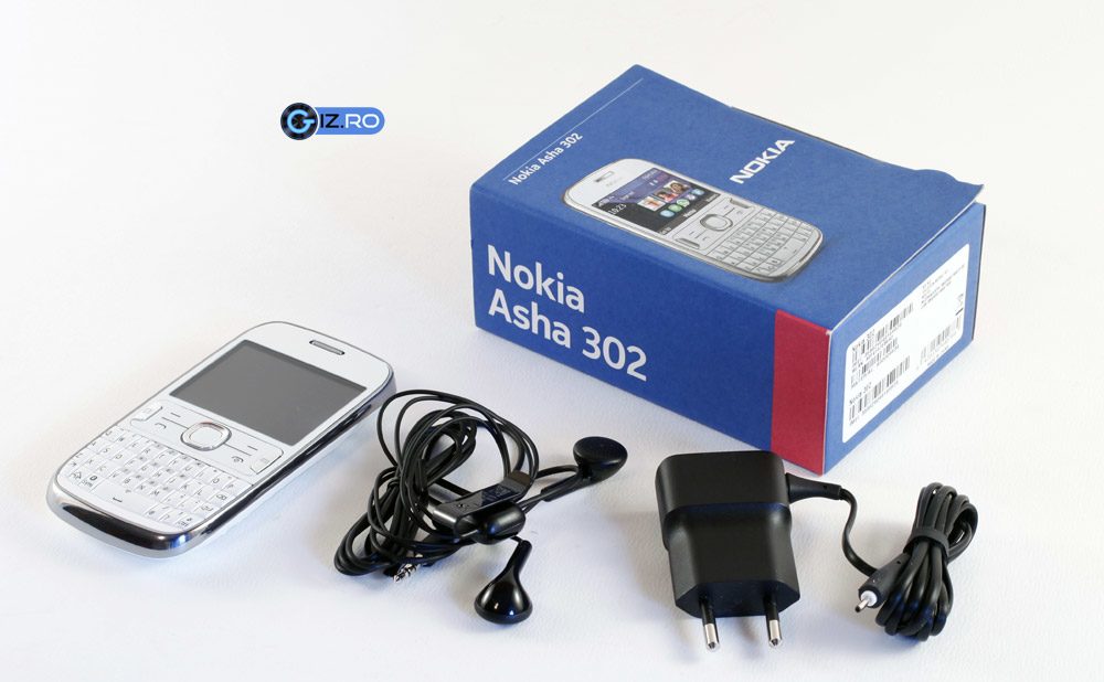 incutie Nokia 302 Asha si ce contine cutia