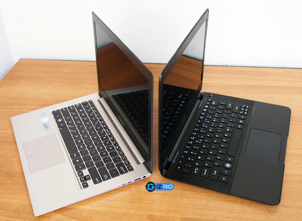 asus-ux31-a-vs-acer-s5 In ciuda aspectului si siluetei de fotomodel, Acer-ul Aspire S5 paleste per total in fata concurentei