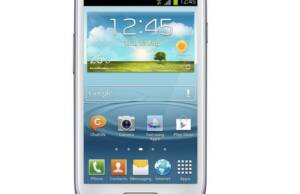 Samsung Galaxy S3 Mini față