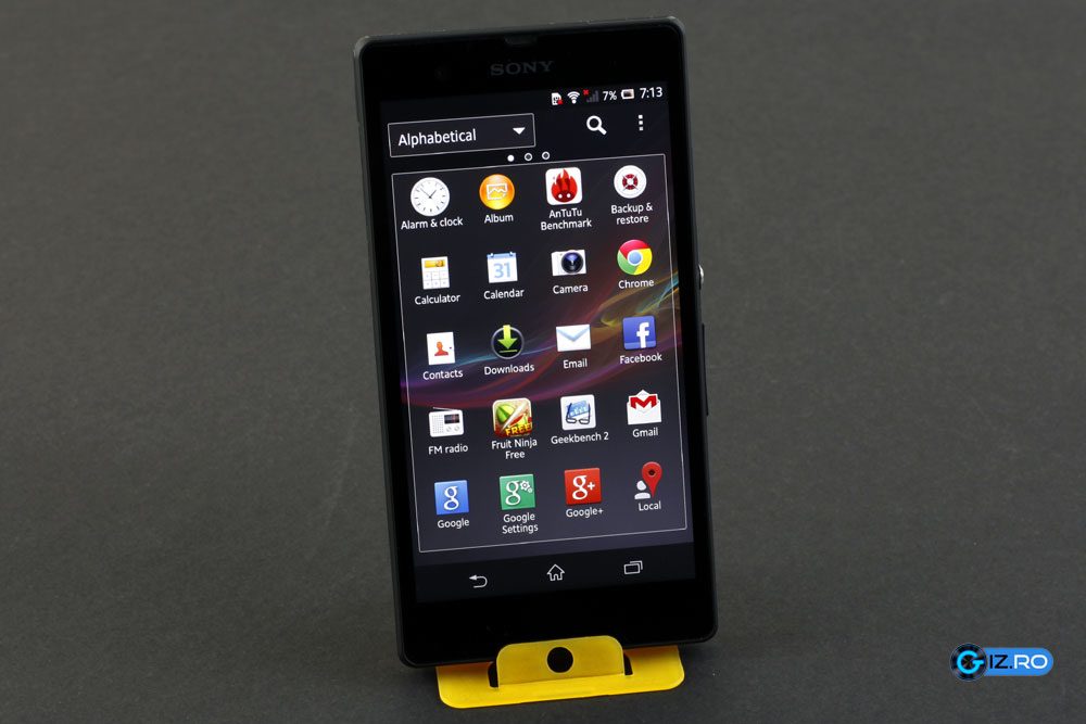 Android 4.1.2 ruleaza fluent pe Sony Xperia Z