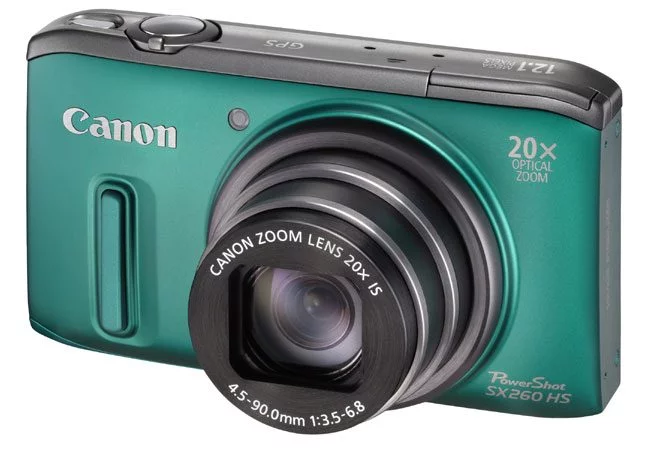 Canon PowerShot SX260HS, camera foto cu GPS