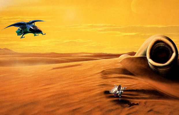 Dune se petrece pe o planeta desertica bogata in mirodenie