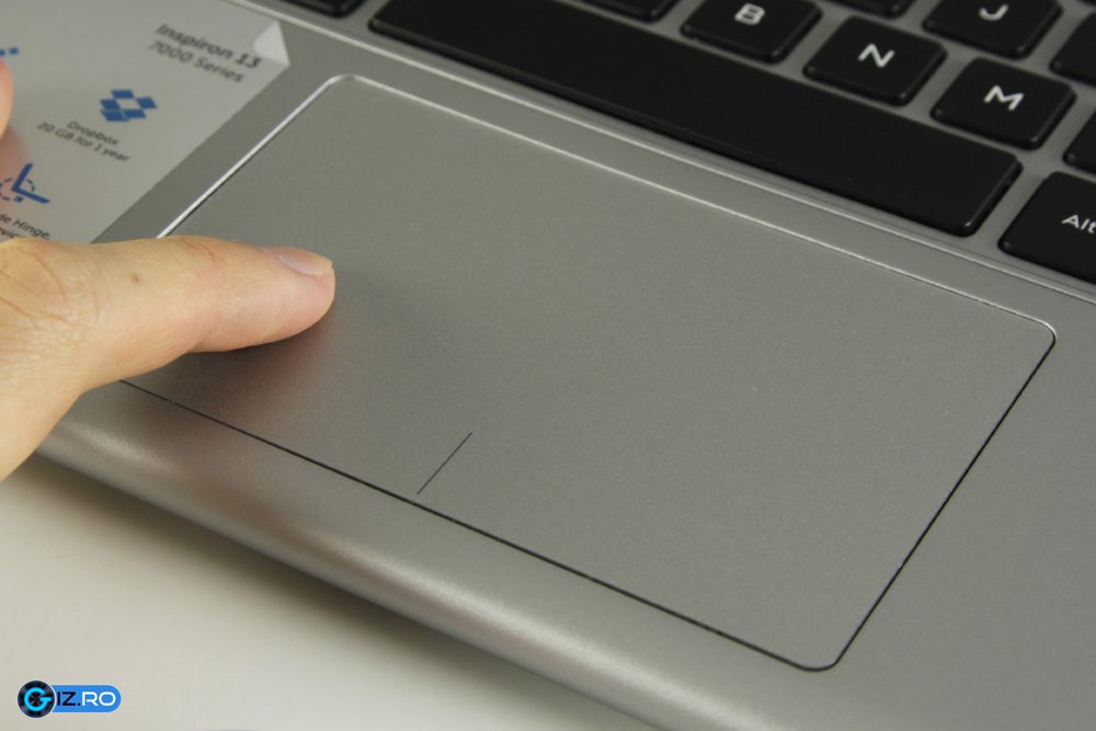 Trackpadul nu este tocmai fiabil