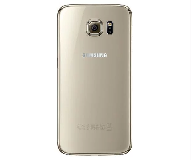 Spatele lui Galaxy S6 este realizat din sticla