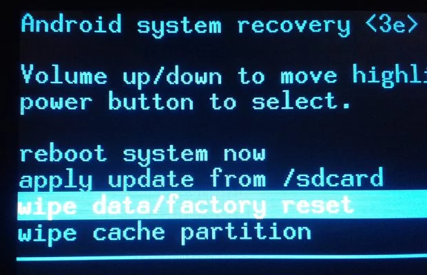 Functia Recovery Mode pentru Android