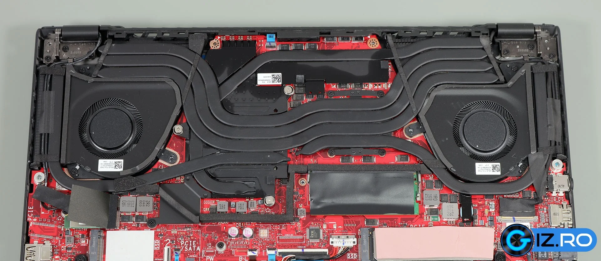 asus rog zephyrus m16 cooling