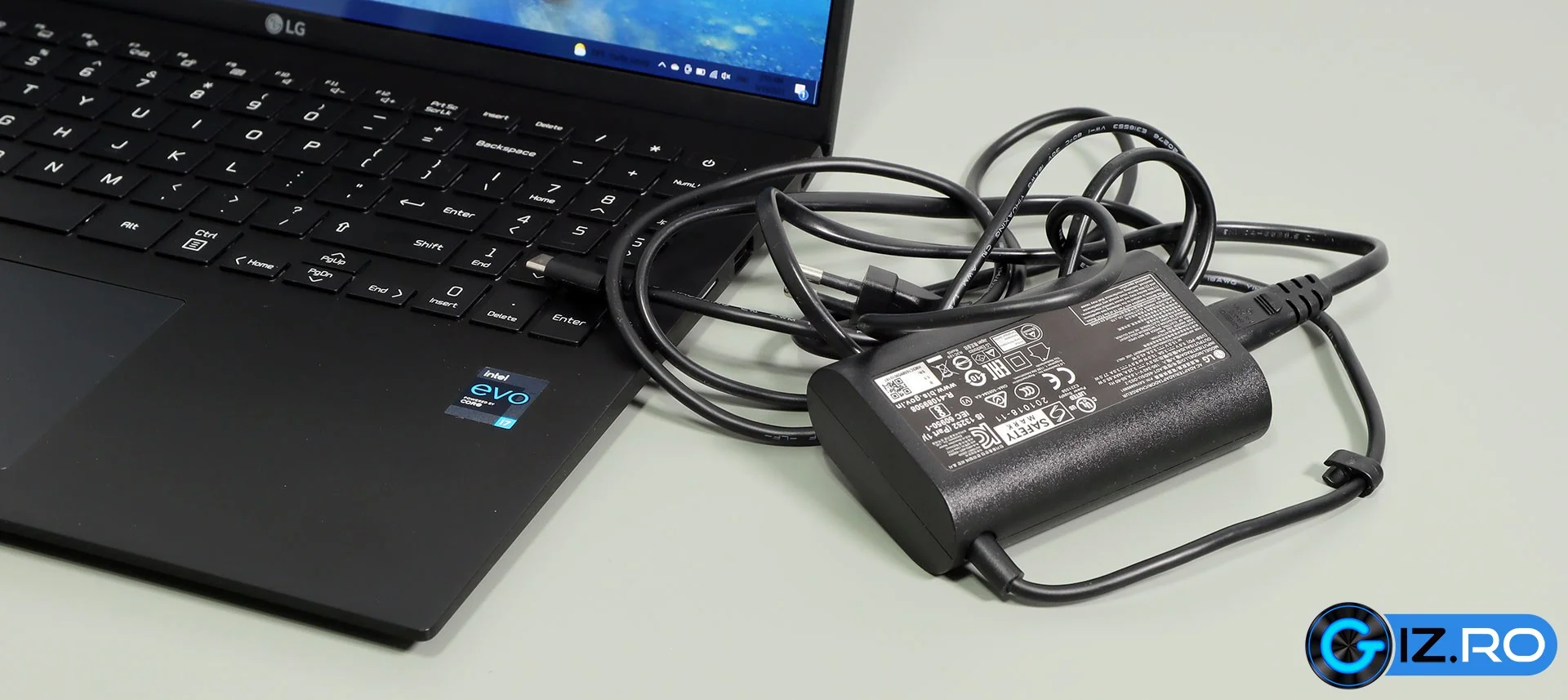 lg gram 16 charger