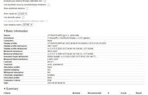 screen report cali