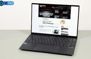 asus zenbook 14x interior