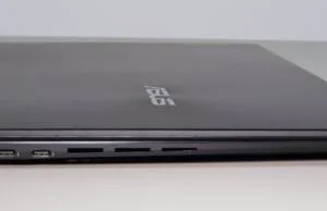 asus zenbook 14x sides left