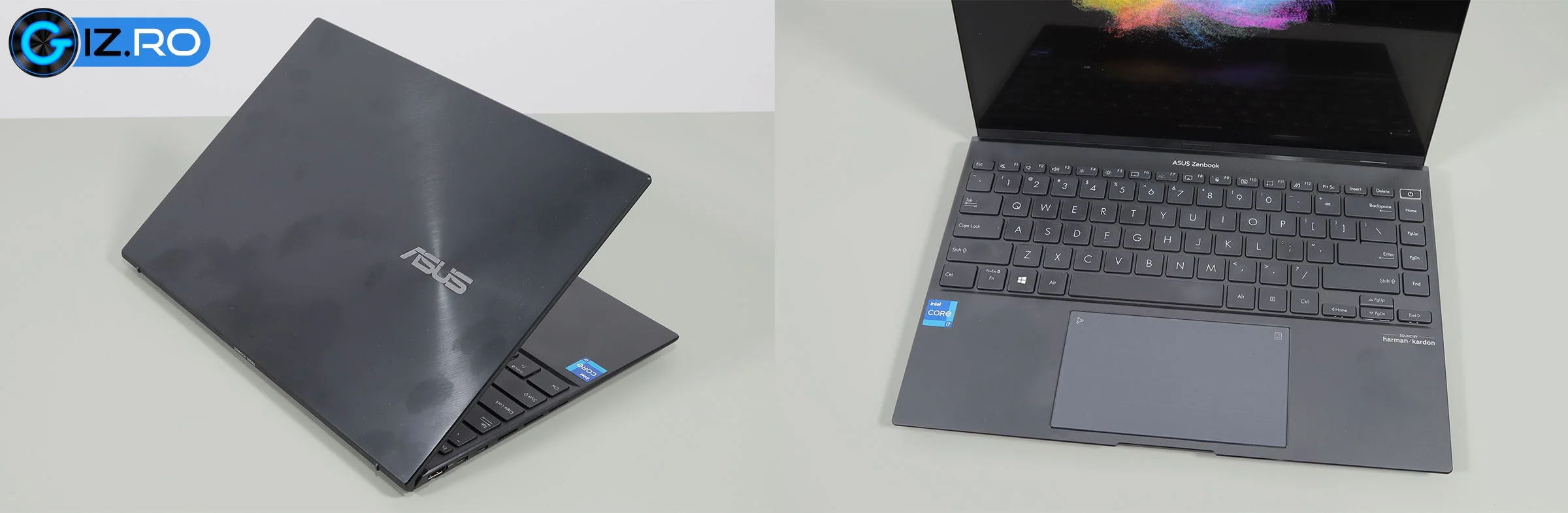 asus zenbook 14x smudges