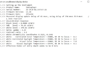 screen report default 6