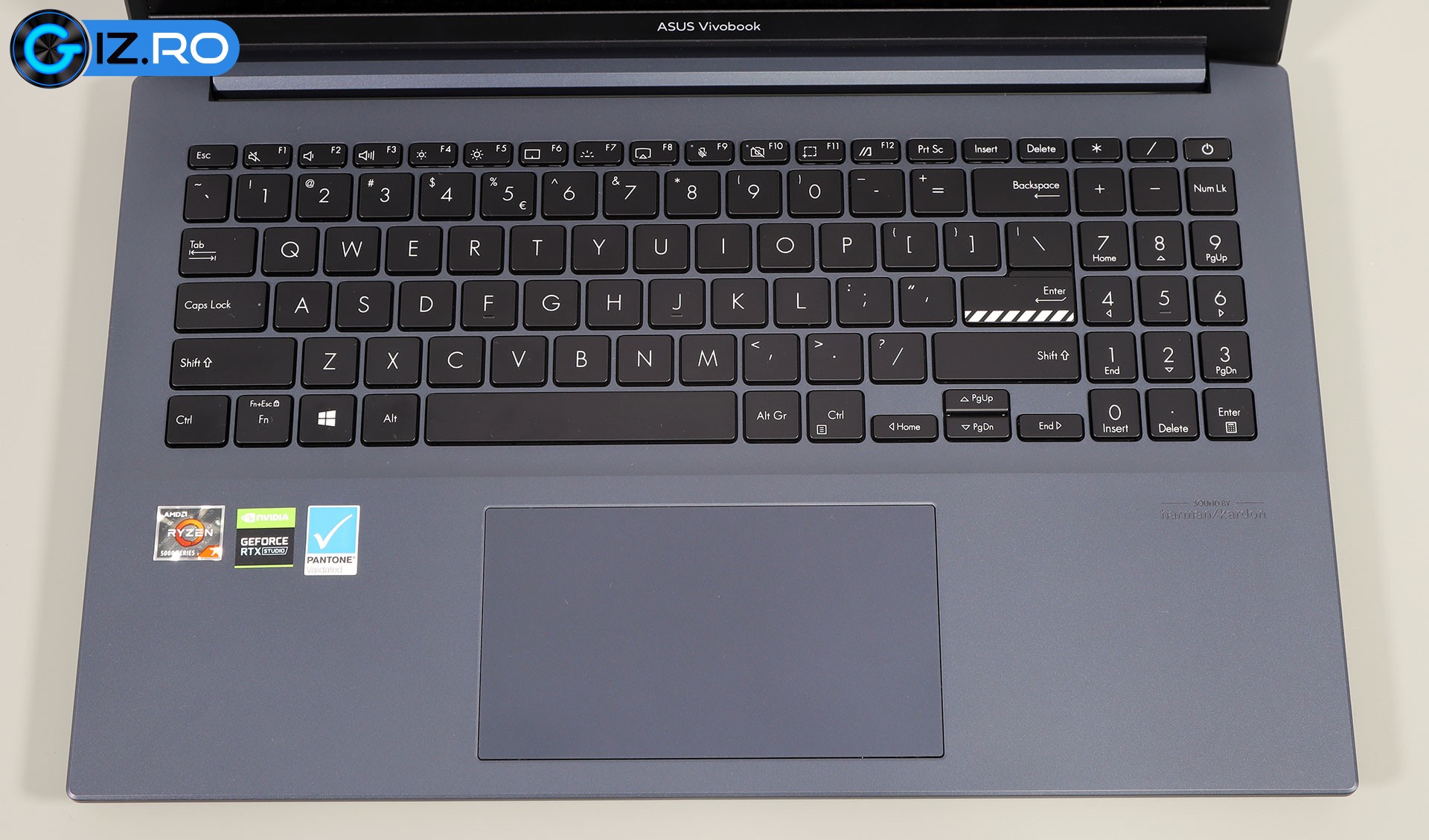 asus vivobook pro 15 m3500 keyboard clickpad