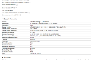 screen report calibrated