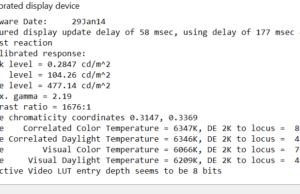 screen report default