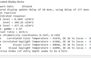 screen report default