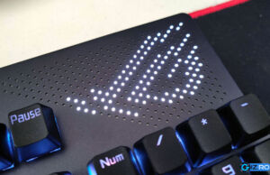 ASUS ROG Strix Flare II Animate AniMe Matrix ROG logo
