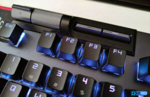 ASUS ROG Strix Flare II Animate media controller wheel