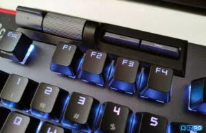 ASUS ROG Strix Flare II Animate media controller wheel