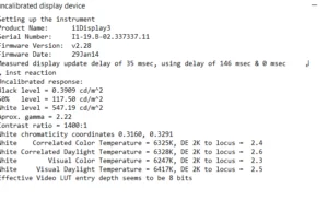 screen report default 1