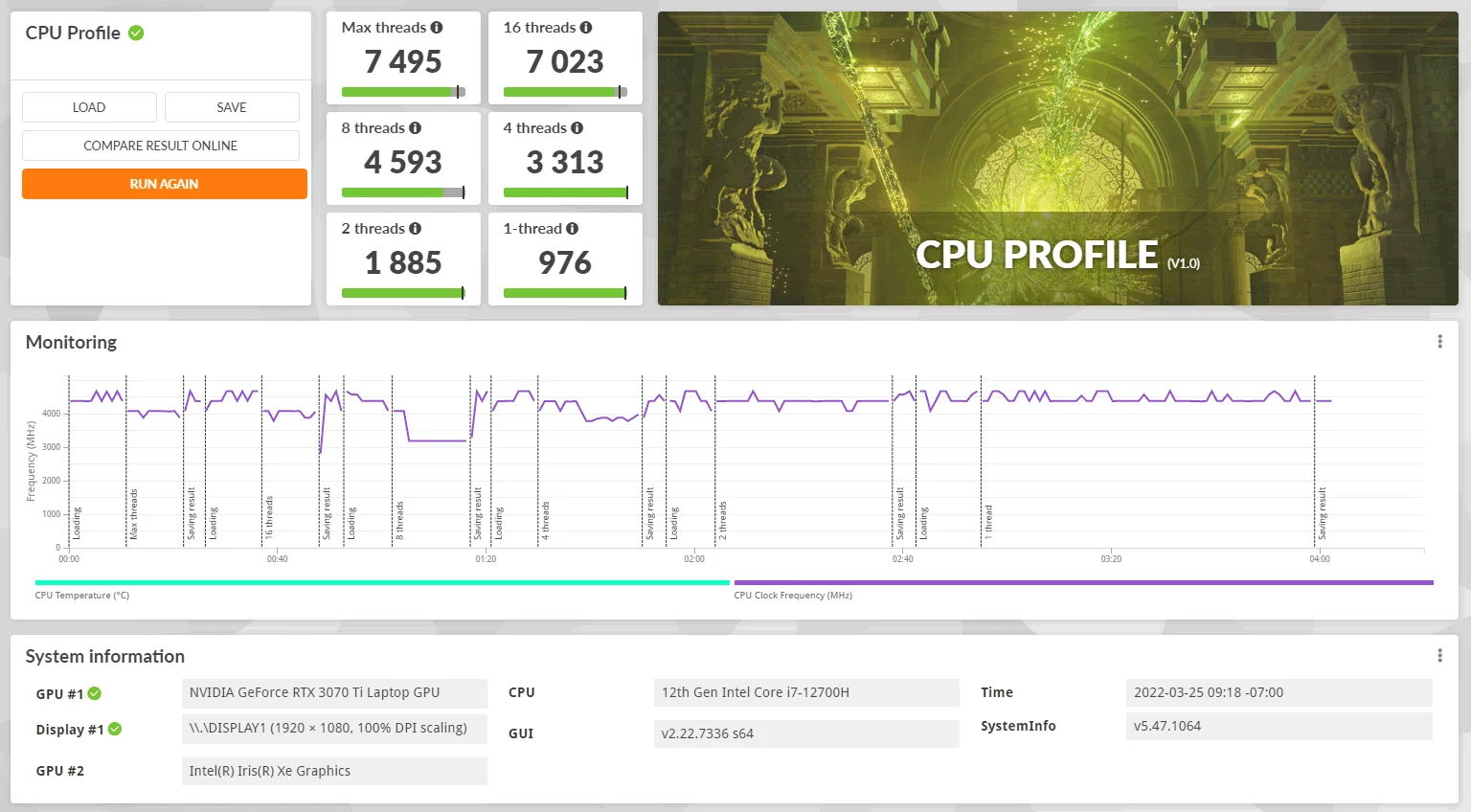 3dmark cpu