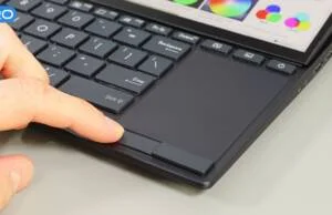 asus zenbook pro 14 duo clickpad