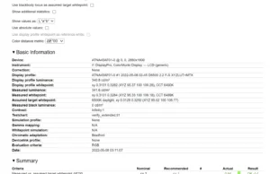 screen report cali