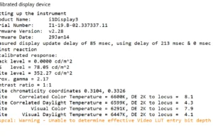 screen report default 5