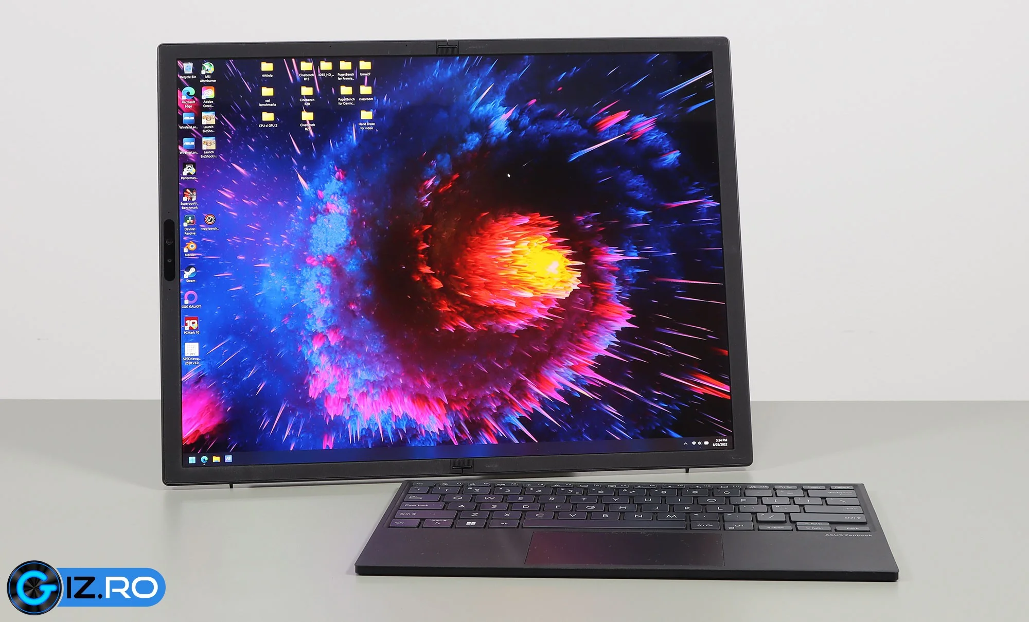 asus zenbook 17 fold screen