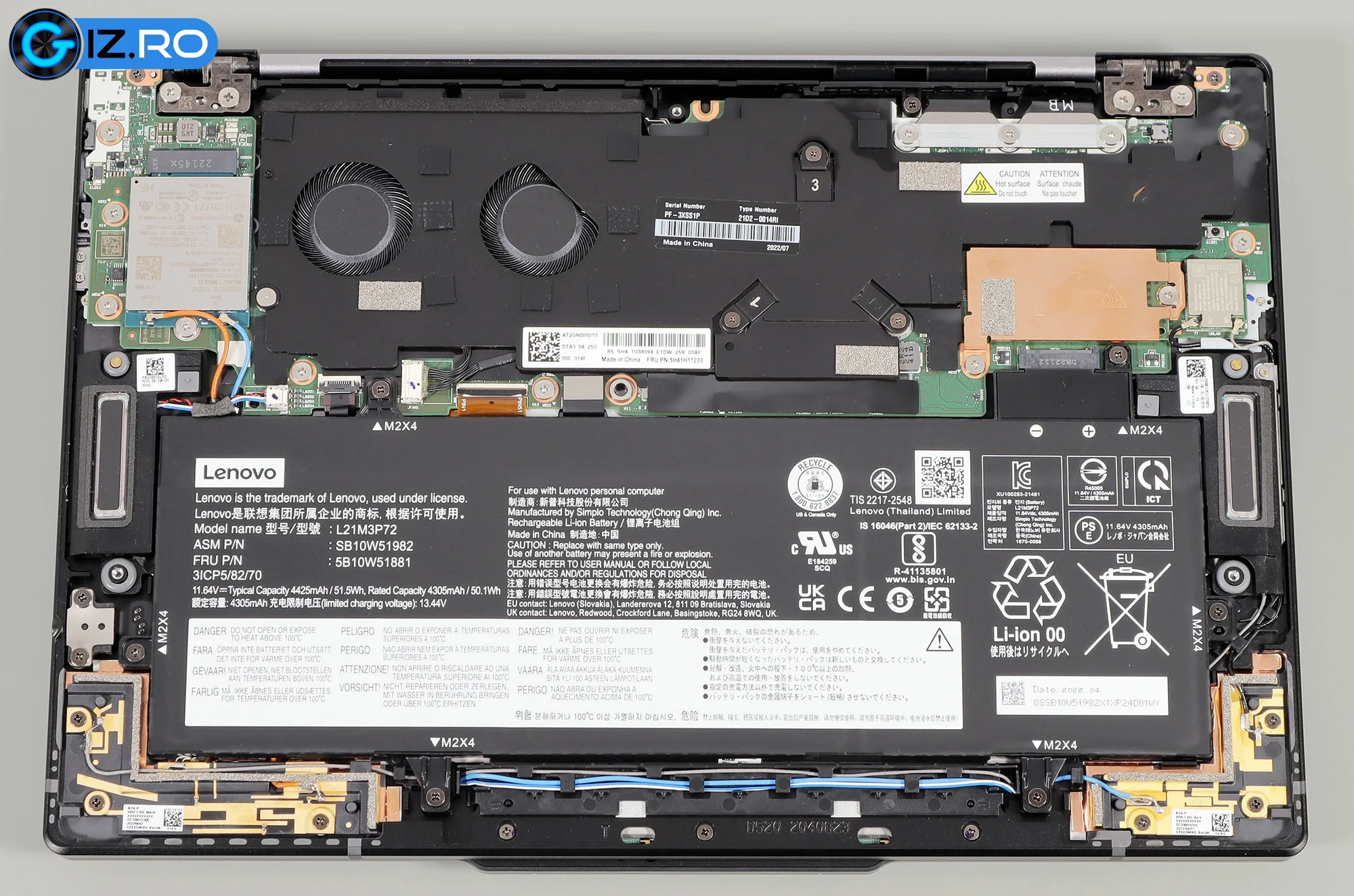 lenovo thinkpad z13 internals