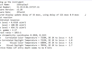 screen report default