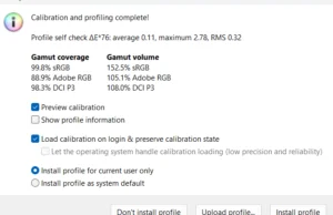 screen singlezone sdr summary