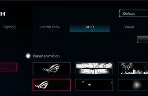 asus armoury crate rog azoth oled animation