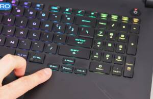 asus rog strix scar 17 keyboard arrows numpad