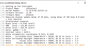 screen report default 2