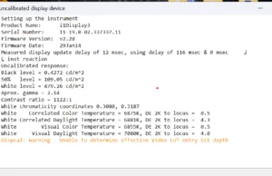 screen report default