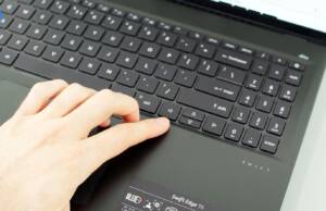 acer swift edge keyboard arrows numpad