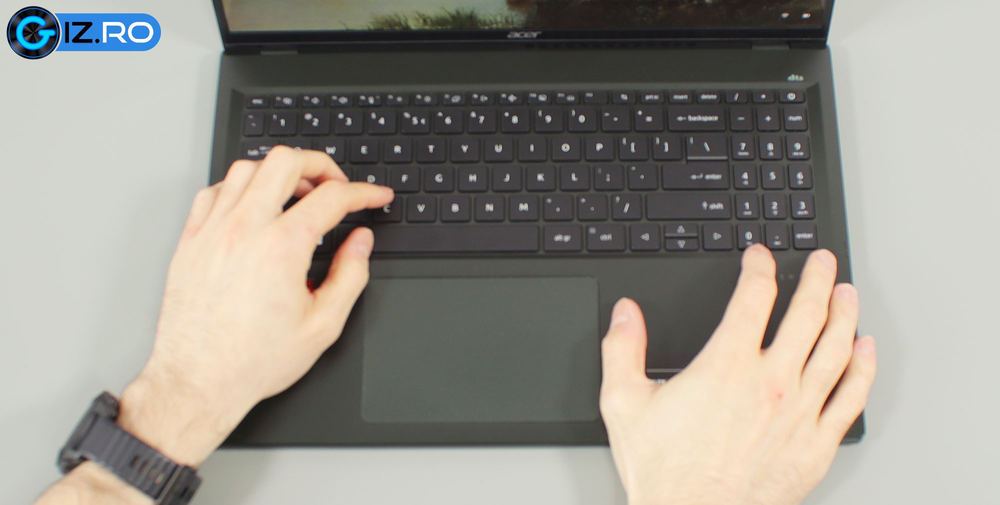 acer swift edge keyboard clickpad