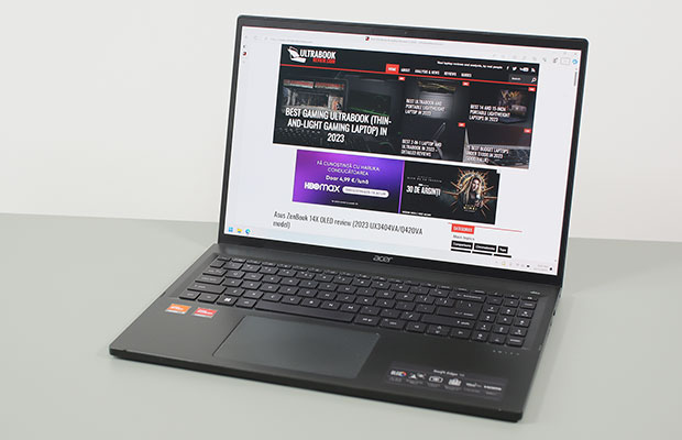 Acer Swift Edge 16 OLED review - AMD Ryzen U într-un laptop atipic
