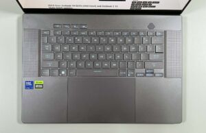 interior keyboard touchpad