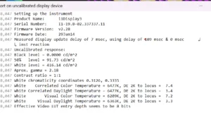 screen erport efault
