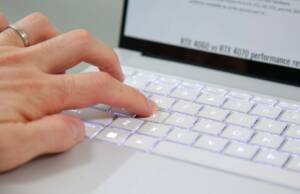 keyboard stroke