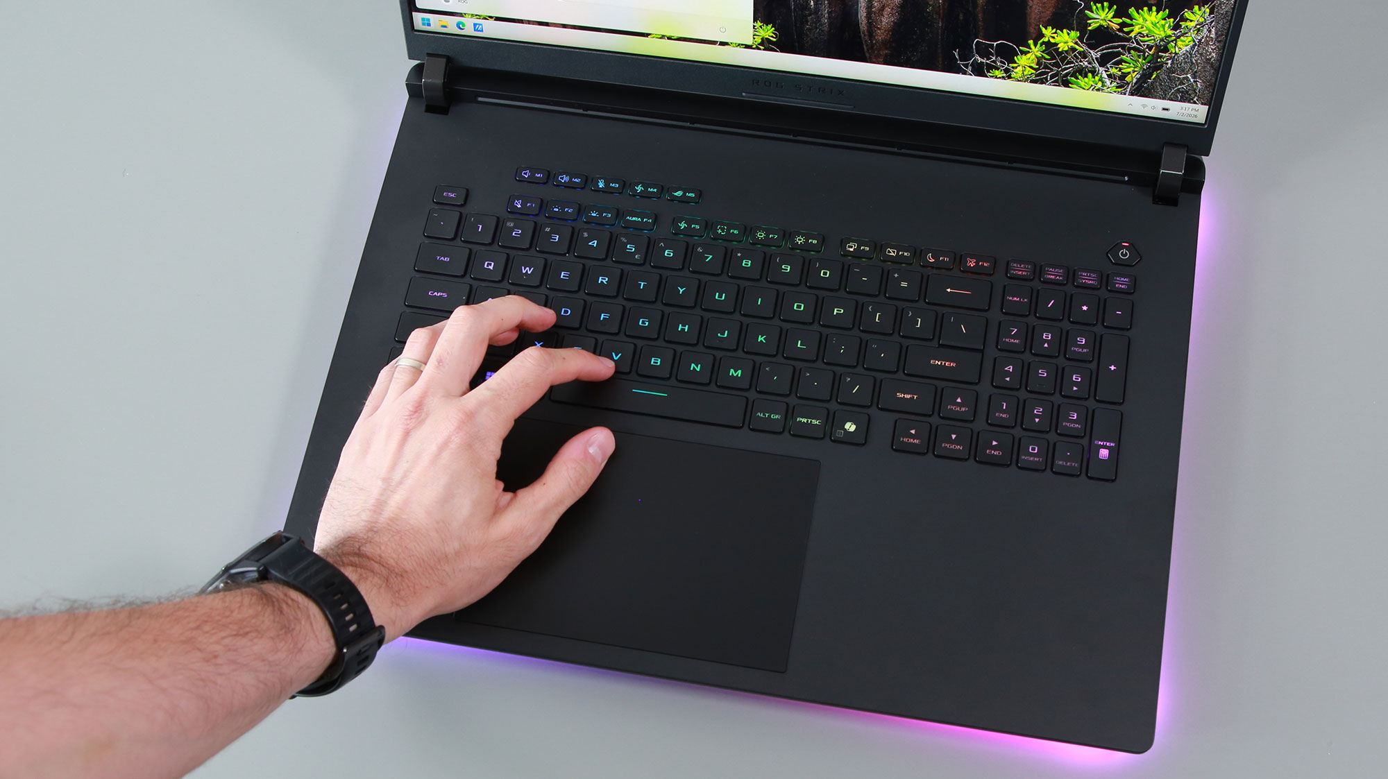 keyboard touch keyboard touch